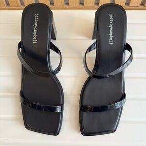 Jeffrey Campbell Black Patent Heels - 9